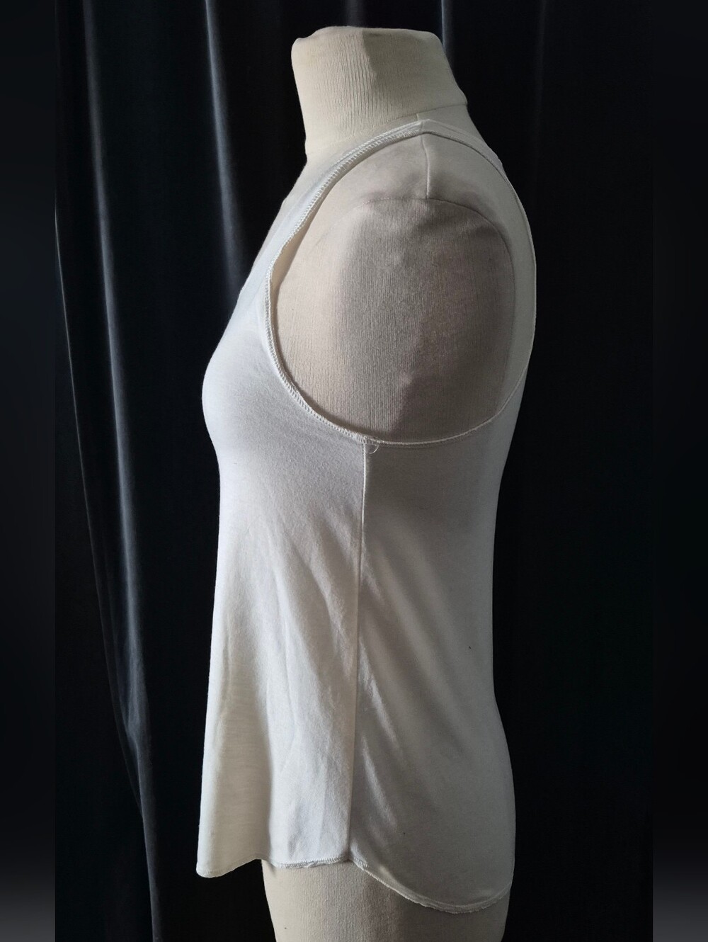 Desigual White Tank Top with Black Dreamcatcher Graphic - Picture 2 of 8